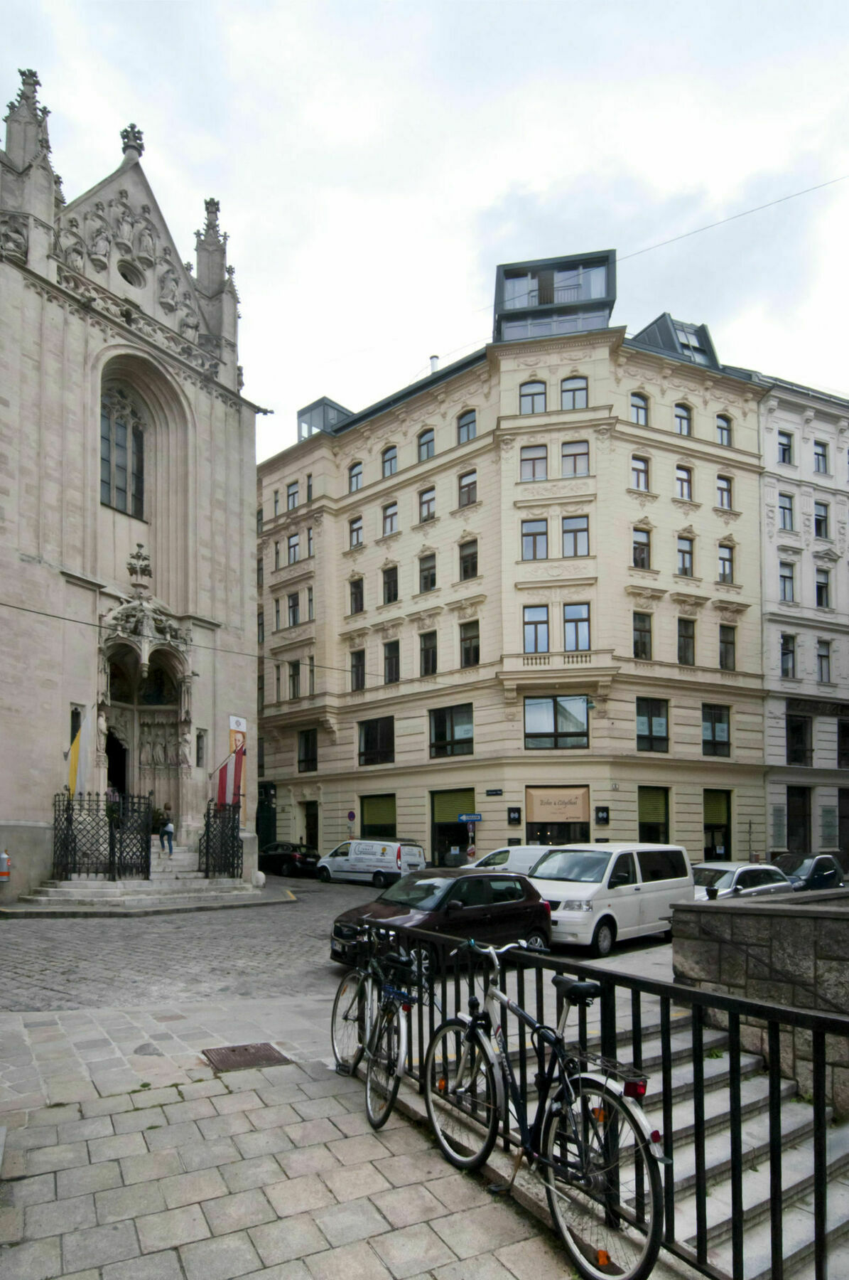 Apartamento Penthouse At Passauer Platz Viena Exterior foto